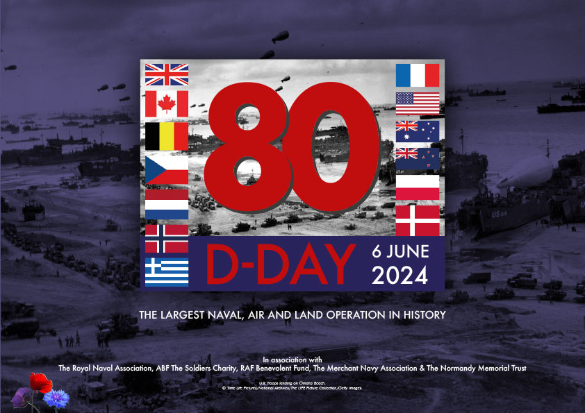 D-Day 80th Anniversary Poster
