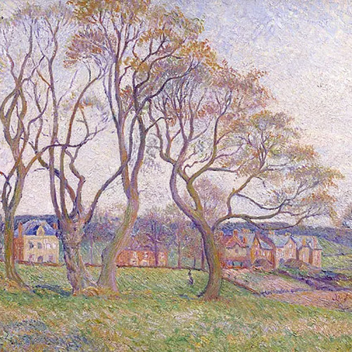 April in Epping by L Pissaro