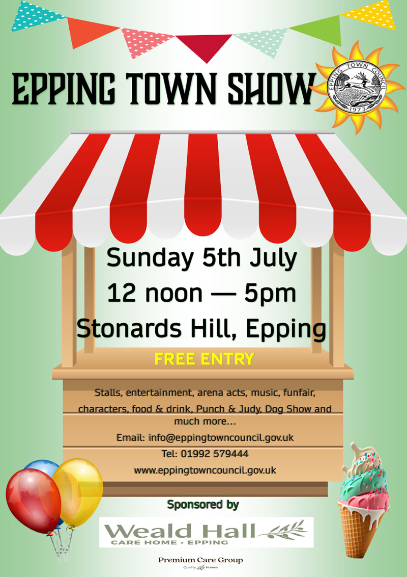 Epping Town Show Poster
